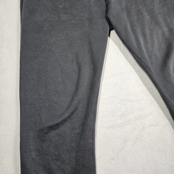 Nike Sweatpants Mens Small Fleece Cotton Lounge Comfy Cozy Black Worn Distressed - Picture 4 of 16
